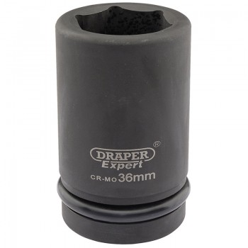 Expert HI-TORQ® 6 Point Deep Impact Socket, 1&rdquo; Sq. Dr., 36mm
