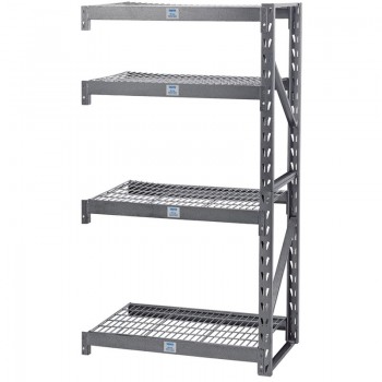 Expert Heavy Duty Steel 4 Shelving Extension Unit, 1040 x 610 x 1830mm