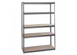 Heavy-Duty Steel Shelving Unit, 5 Shelves, L1220 x W610 x H1830mm