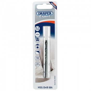 4.2mm HSS Twist Drill for 5 x 0.8 Taps