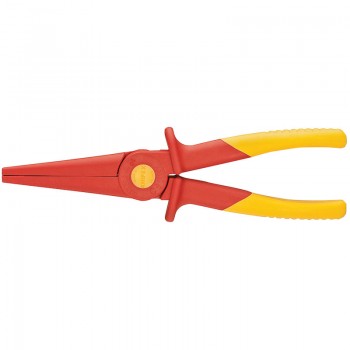 Knipex Fully Insulated &rsquo;S&rsquo; Range Soft Grip Long Nose Pliers, 220mm