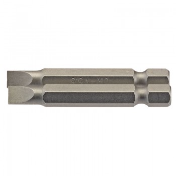 Plain Slot Insert Bit, 5.5mm, 1/4&rdquo; Hex, 50mm Long (Pack of 2)