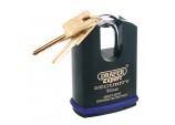 Heavy Duty Padlock and 2 Keys with Shrouded Shackle, 50mm