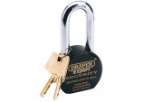 Heavy Duty Stainless Steel Padlock and 2 Keys, 63 x 50mm