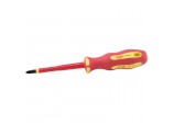 XP1000 VDE Cross Slot Screwdriver, No.2 x 100mm