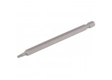 Draper TX-STAR® Insert Bit, 1/4&rdquo; Hex, 100mm Long, T15 (Pack of 1)