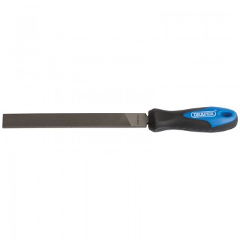 Soft Grip Engineer&rsquo;s Hand File and Handle, 150mm