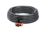 Perforated Soaker Hose, 12mm Bore, 15m, Black