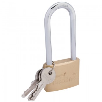 Padlock, Long Shackle, 50mm