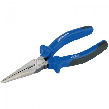 Heavy Duty Soft Grip Long Nose Pliers, 160mm