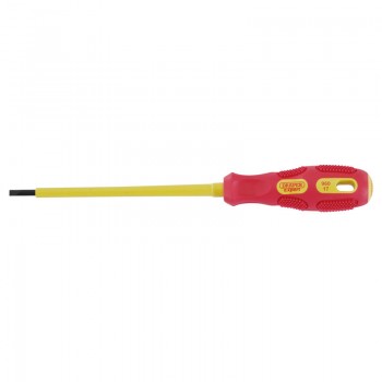 VDE Approved Fully Insulated Plain Slot Screwdriver, 3.0 x 100mm (Display Packed)
