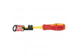 VDE Approved Fully Insulated Cross Slot Screwdriver, No.2 x 100mm (Display Packed)
