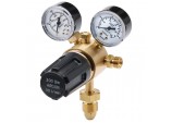 Industrial Gas Bottle Regulator with Double Gauge, 300 bar