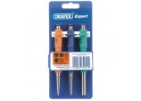 Nailset, Centre Punch and Pin Punch Set (3 Piece)