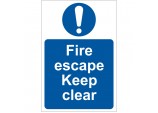 Fire Escape Keep Clear