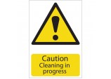 ’Caution Cleaning’ Hazard Sign