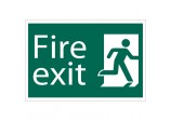 Fire Exit&rsquo; Safety Sign, 300 x 200mm
