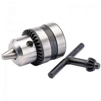 Geared Chuck, 3/8&rdquo; x 24UNF, 10mm Capacity