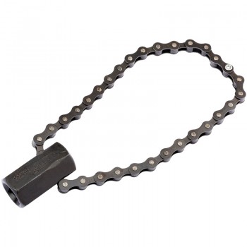 Chain Oil Filter Wrench, 1/2&rdquo; Sq. Dr. or 24mm, 130mm Capacity