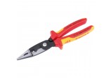 Knipex 13 88 200UKSBE Fully Insulated Electricians Universal Installation Pliers, 200mm