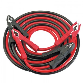 Motorcycle Booster Cables, 2m x 5mm&sup2;