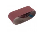 Cloth Sanding Belt, 75 x 457mm, 180 Grit (Pack of 5)