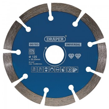 Segmented Diamond Blade, 125mm