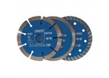 Diamond Blade Set, 115mm (3 Piece)
