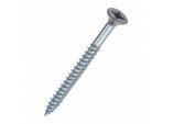 Countersunk Zp Screws, Pack of 10 - 4x55mm