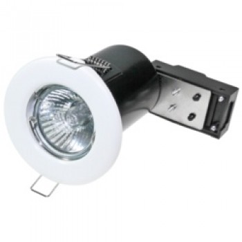 Fixed Fire Rated Downlight - White