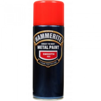 Metal Paint 400ml Aerosol - Smooth Red