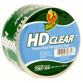 Heavy Duty Clear Packaging Tape - 50mm x 25m