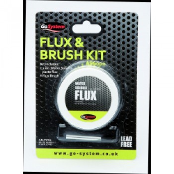 Lead Free Water Soluble Fix & Brush