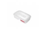 Food Container Square 2 Section - 1.3L
