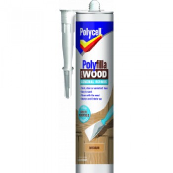 Polyfilla Wood General Repair - Medium Cartridge 480gm
