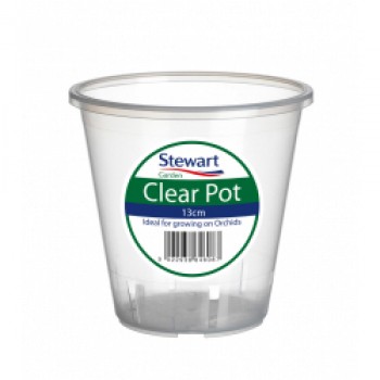 Clear Pot - 13cm