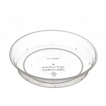 Saucer For Clear Pots - 11-18cm