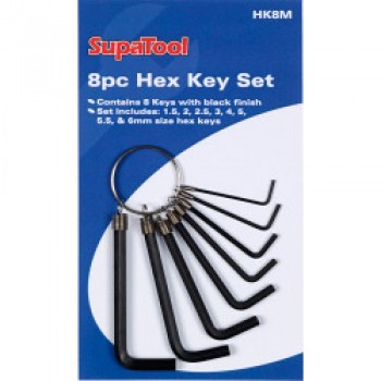 Metric Hex Key Set - 8 Piece