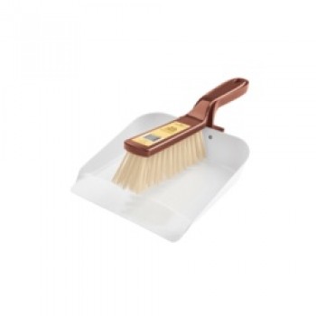 Metal Dustpan And Brush Set