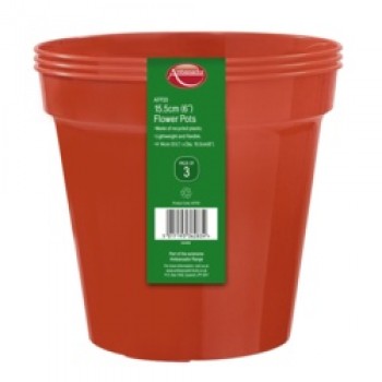 Flower Pots - 6 - Pack 3