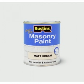 Masonry Paint 500ml - Cream