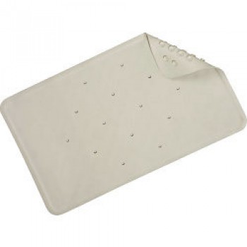 Rubagrip Bath Mat - White - Medium - 740mm x 340mm