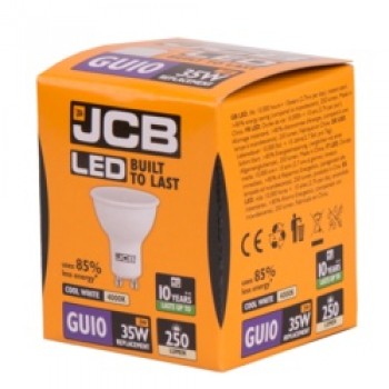 LED GU10 3w - 250lms 4000K Cool White