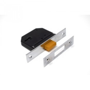 Essentials 3 Lever Deadlock - Chrome 64mm