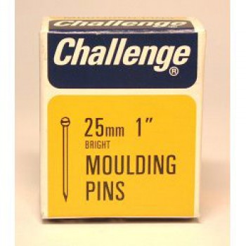 Moulding Pins (Veneer Pins) - Bright Steel (Box Pack) - 25mm