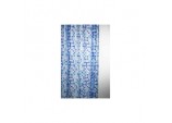 Peva Shower Curtain 180 x 180cm - Mosaic Blue