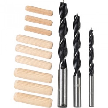 Dowel and Drill Set - 47 Piece