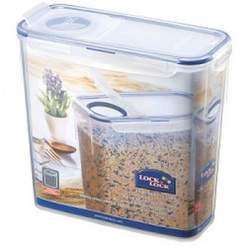 Food Storage Container - Rectangular with Flip Top Lid - 3.4L (237 x 112 x 219mm)
