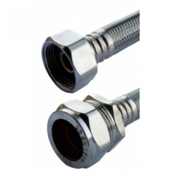 Flexible Tap Connector - 22mm x 3/4 x 30cm
