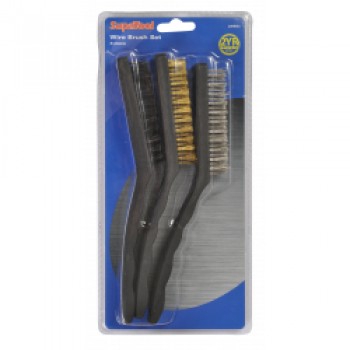 3 Piece Wire Brush Set